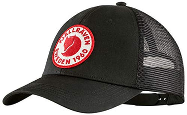 Fjallraven Fjällräven Unisex 1960 Logo Långtradarkeps Hat, Schwarz, S-M EU im Sale
